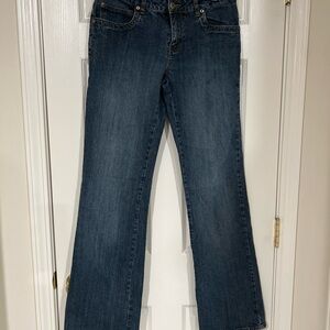 CAbi Dark Blue Flare Jeans
